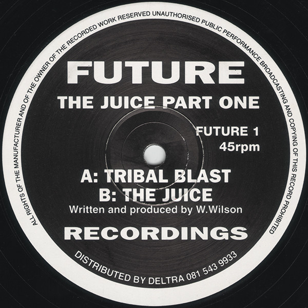 Juice Tribal Blast vynl record